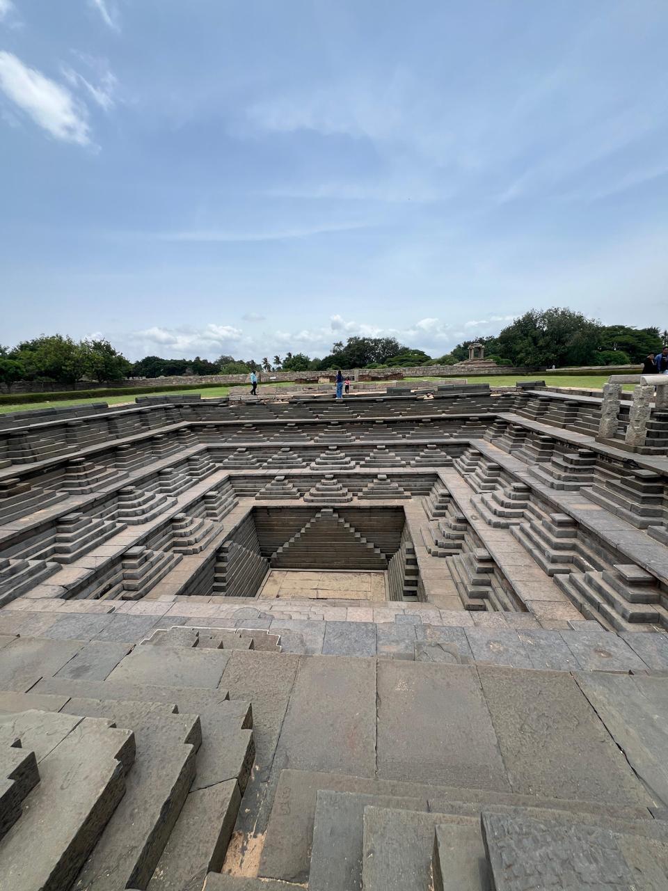 Stepped Tank at Hampi Royal Enclosure