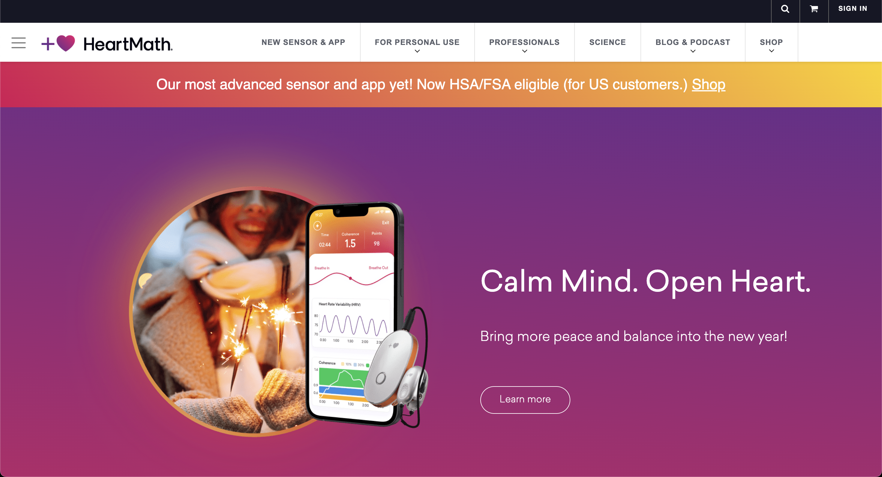 HeartMath Android App